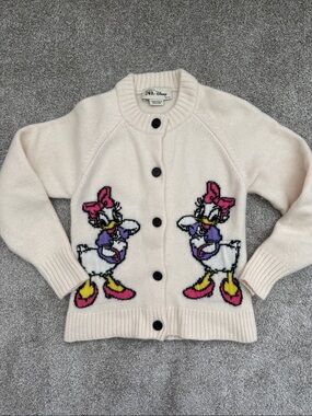 Harry Lambert for Zara x Disney Daisy Duck Cardigan
